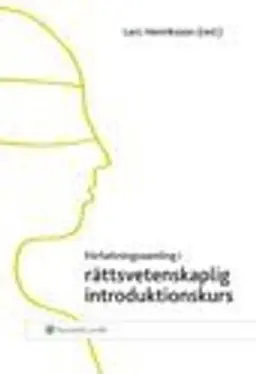 Författningssamling i rättsvetenskaplig introduktionskurs