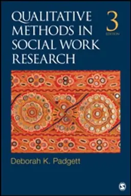 Qualitative methods in social work research