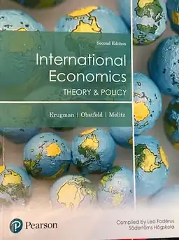 risnedsättning International Economics: Theory & Policy