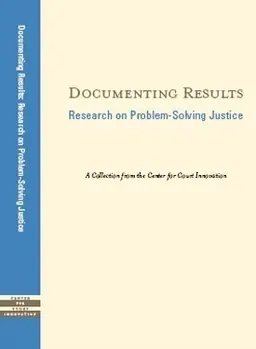 Documenting Results: Research on Problem-solving Justice