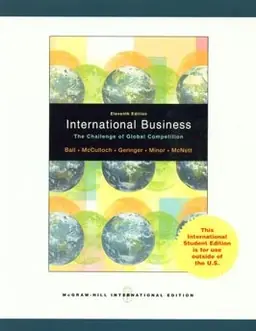 International Business: The Challenge of Global CompetitionMcGraw-Hill Higher EducationMcGraw-Hill International Edition