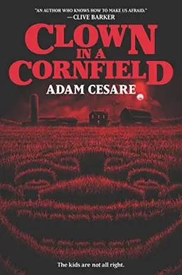 Clown in a cornfield