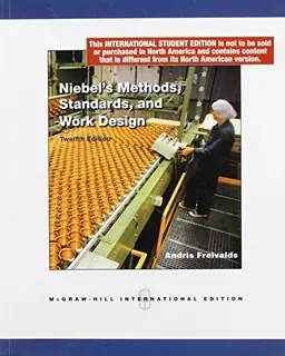 Niebel's Methods, standards, and work design