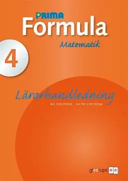 Prima Formula 4 Lärarhandl