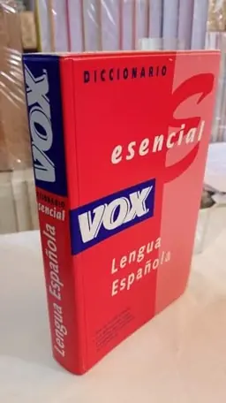 Vox Diccionario Esencial de la Lengua EspanolaDiccionarios de lengua española Vox
