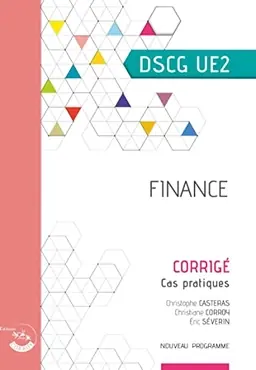 Finance DSCG UE2: Corrigé
