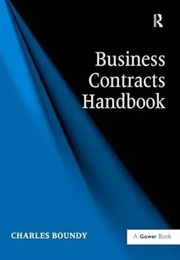 Business Contracts Handbook [Elektronisk resurs]