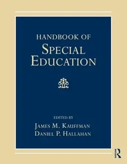 Handbook of special education