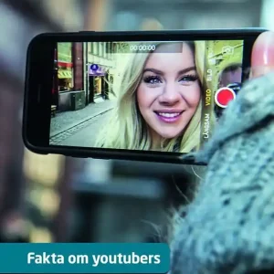 Fakta om youtubers - Begagnad bok
