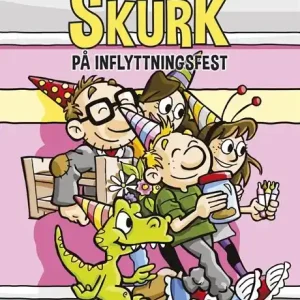 Familjen Skurk på inflyttningsfest