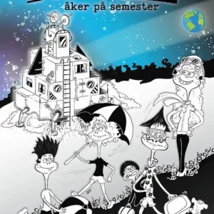 Familjen Svartvit åker på semester