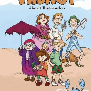 Familjen Valnöt åker till stranden