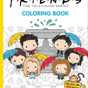 The Official Friends Coloring Book: The One with 100 Images to Color