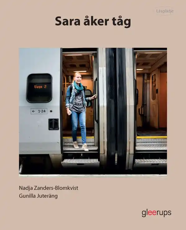 Läsglädje Sara åker tåg