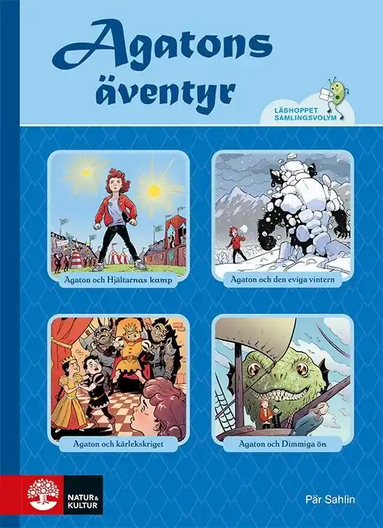 Läshoppet samlingsvolym Agatons äventyr