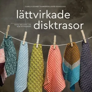 Lättvirkade disktrasor - Virka hållbart för kök och badrum