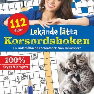 Lekande lätta korsordsboken