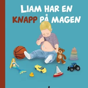 Liam har en knapp på magen
