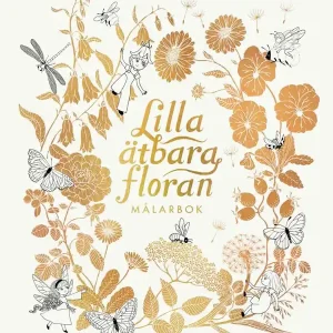 Lilla ätbara floran: Målarbok
