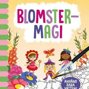 Magisk vattenmålning - Blomstermagi