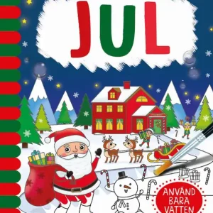 Magisk vattenmålning - Jul