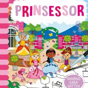 Magisk vattenmålning - Prinsessor