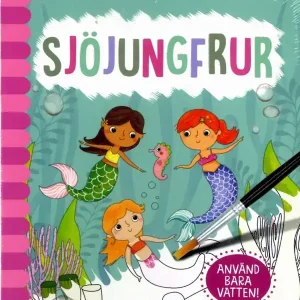 Magisk vattenmålning - Sjöjungfrur